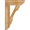 Ekena Millwork Olympic Slat Rough Sawn Bracket, Western Red Cedar, 6"W x 24"D x 36"H BKT06X24X36OLY06RWR - alternate 2